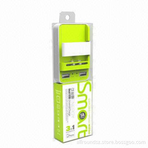Universal Charger with Dual USB Port